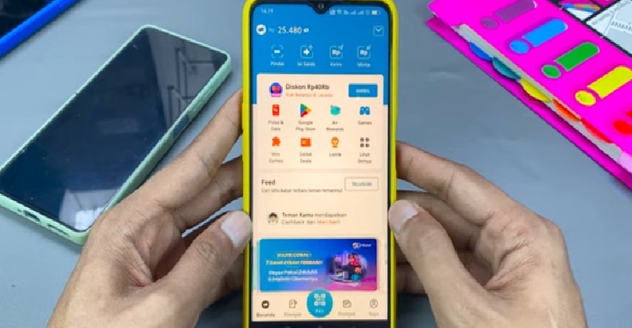 cara mengaktifkan dana cicil