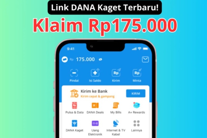 saldo dana kaget hari ini