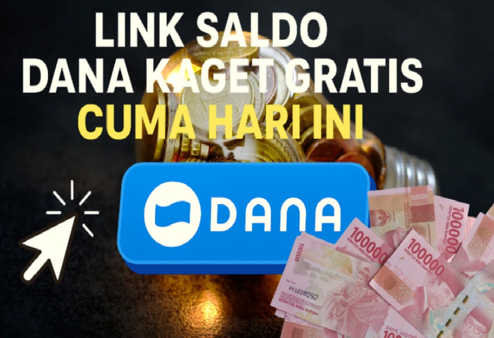 klaim saldo dana gratis